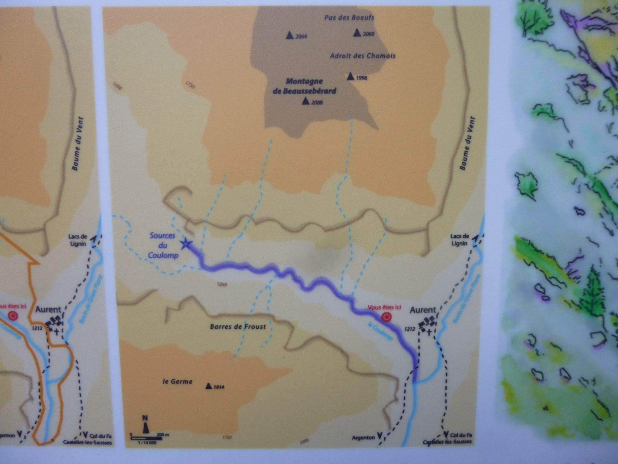 Les gorges du Coulomp