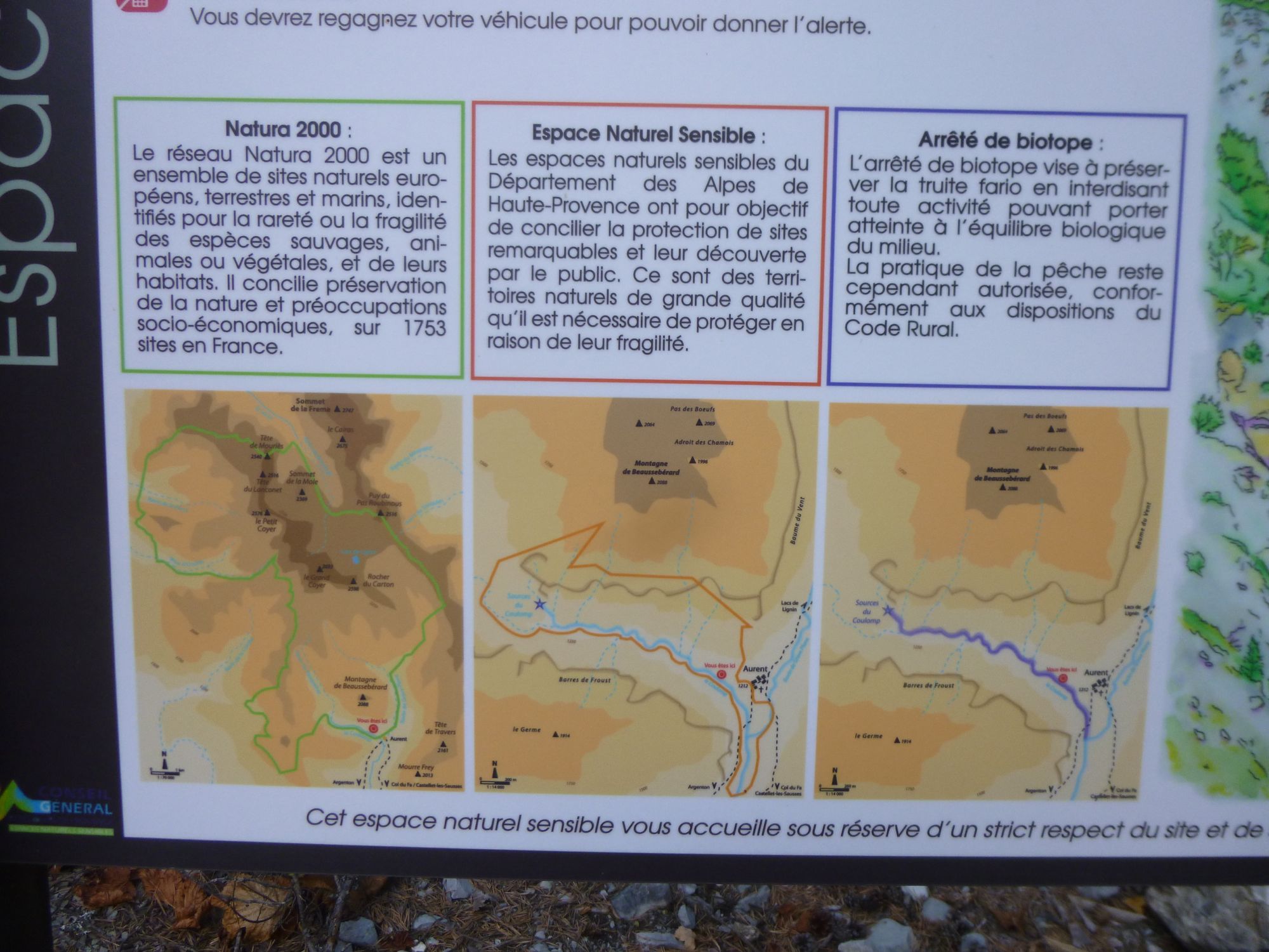 Les gorges du Coulomp